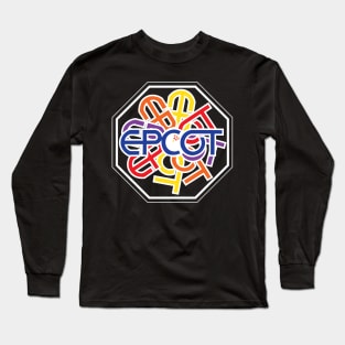 Multi-color Epcot Long Sleeve T-Shirt